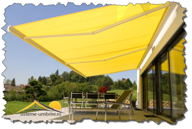 Copertina terasa modele retractabile