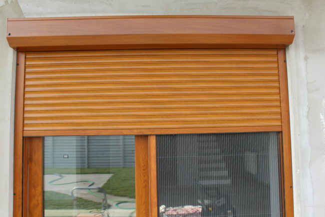 Rulou Exterior Aluminiu + Plasa Plisse